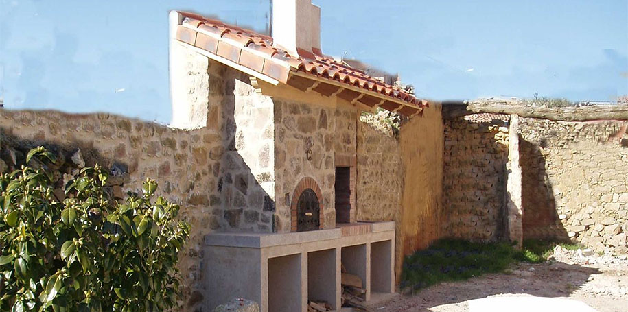 Contrucción de horno de Pereruela